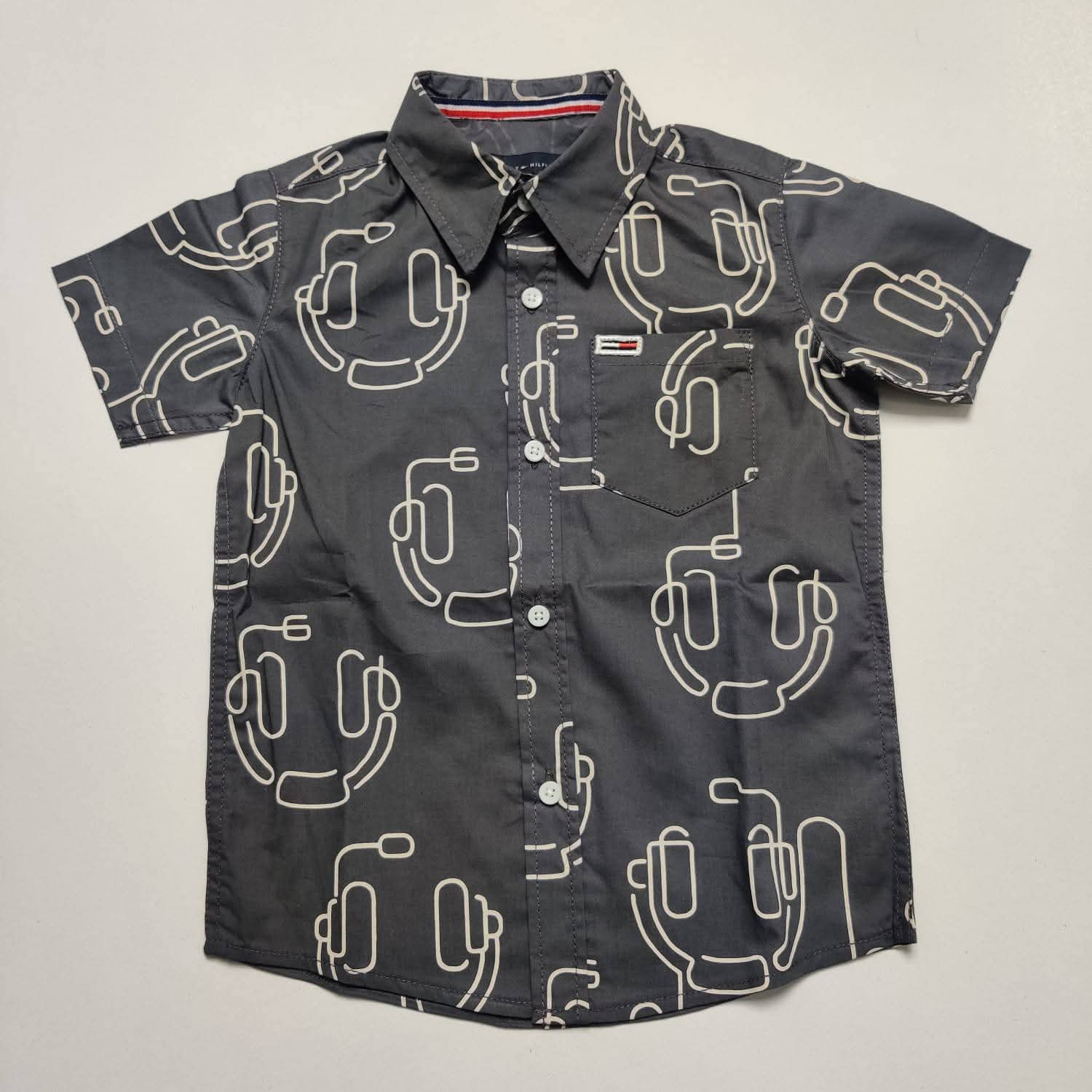 Kids' printed short-sleeve shirt